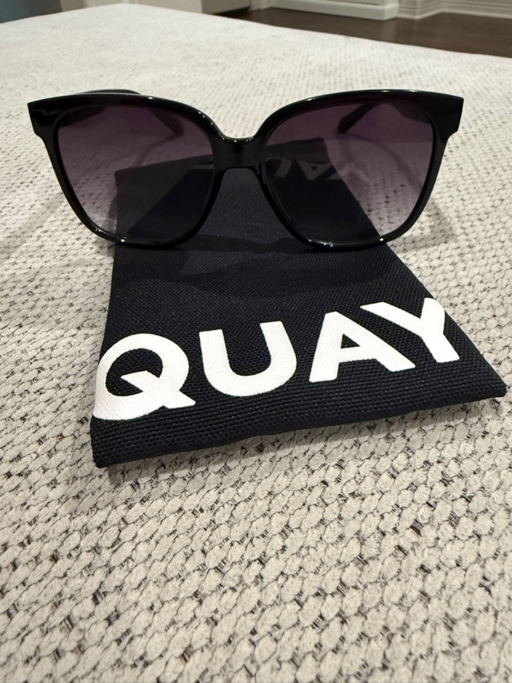 Quay Australia Black Sunglasses